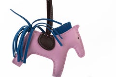 Hermès BNIB Rodeo Small Mauve Blue