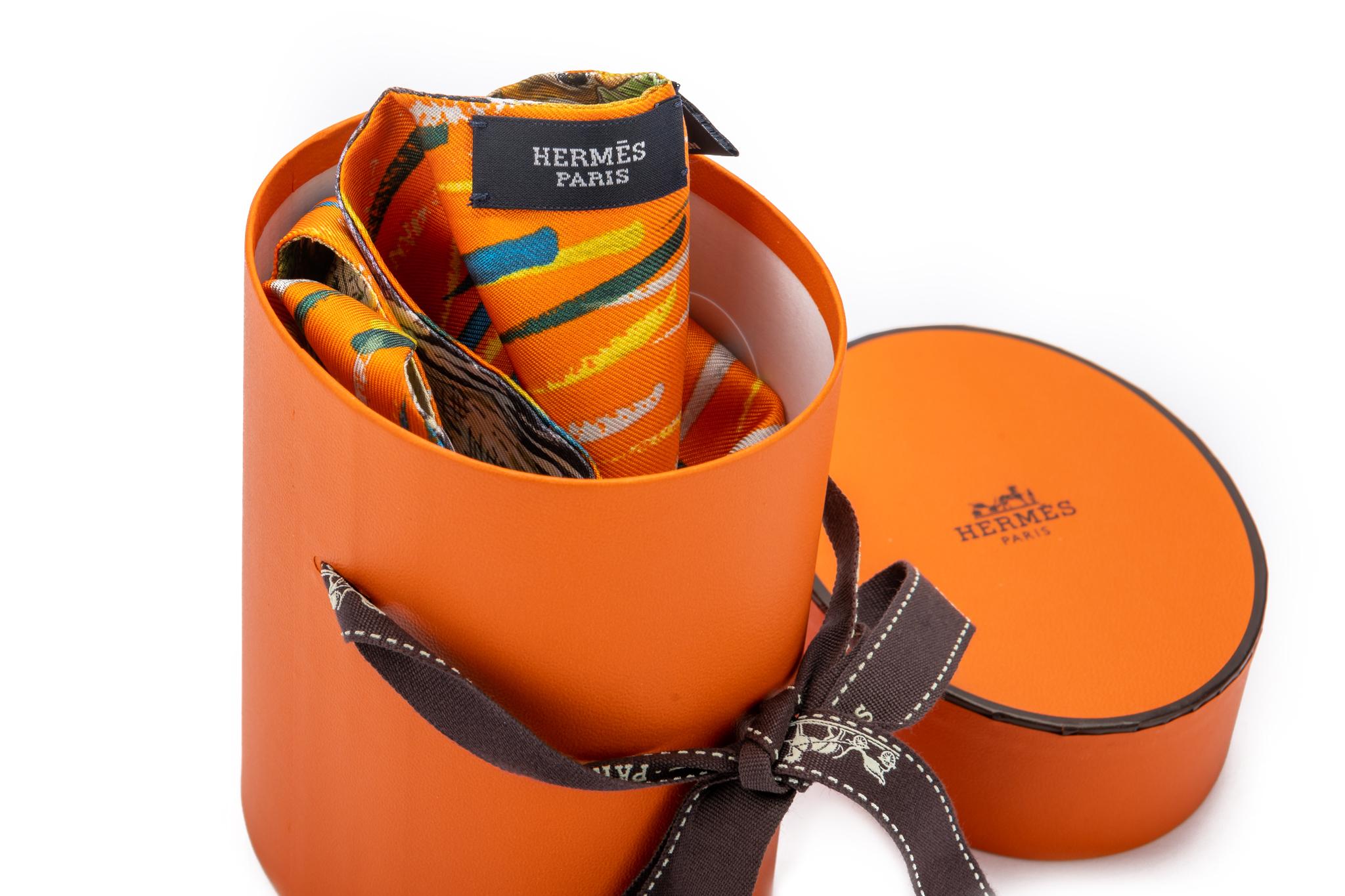 Hermes BNIB Texas Wildlife Ascot Oliver In New Condition For Sale In West Hollywood, CA