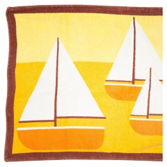 Hermes Boats cotton Beach towel GM