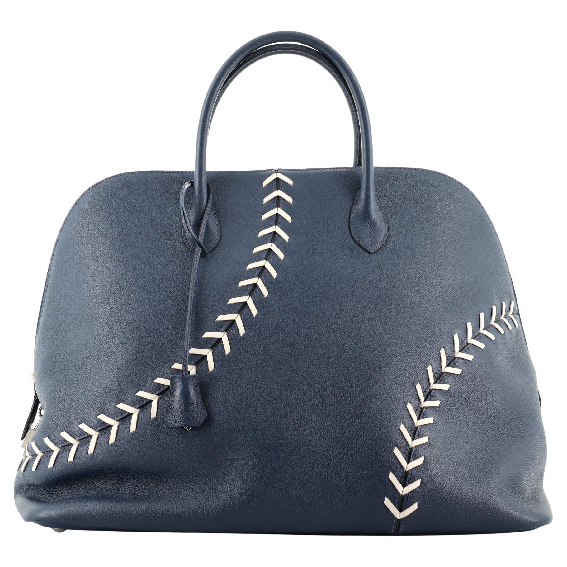 Hermes Bolide 1923 Baseball Bag Evercolor 45