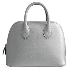 Hermès Bolide 1923 Mini Bag Silver Chamkilight Goatskin PHW G Stamp 2026
