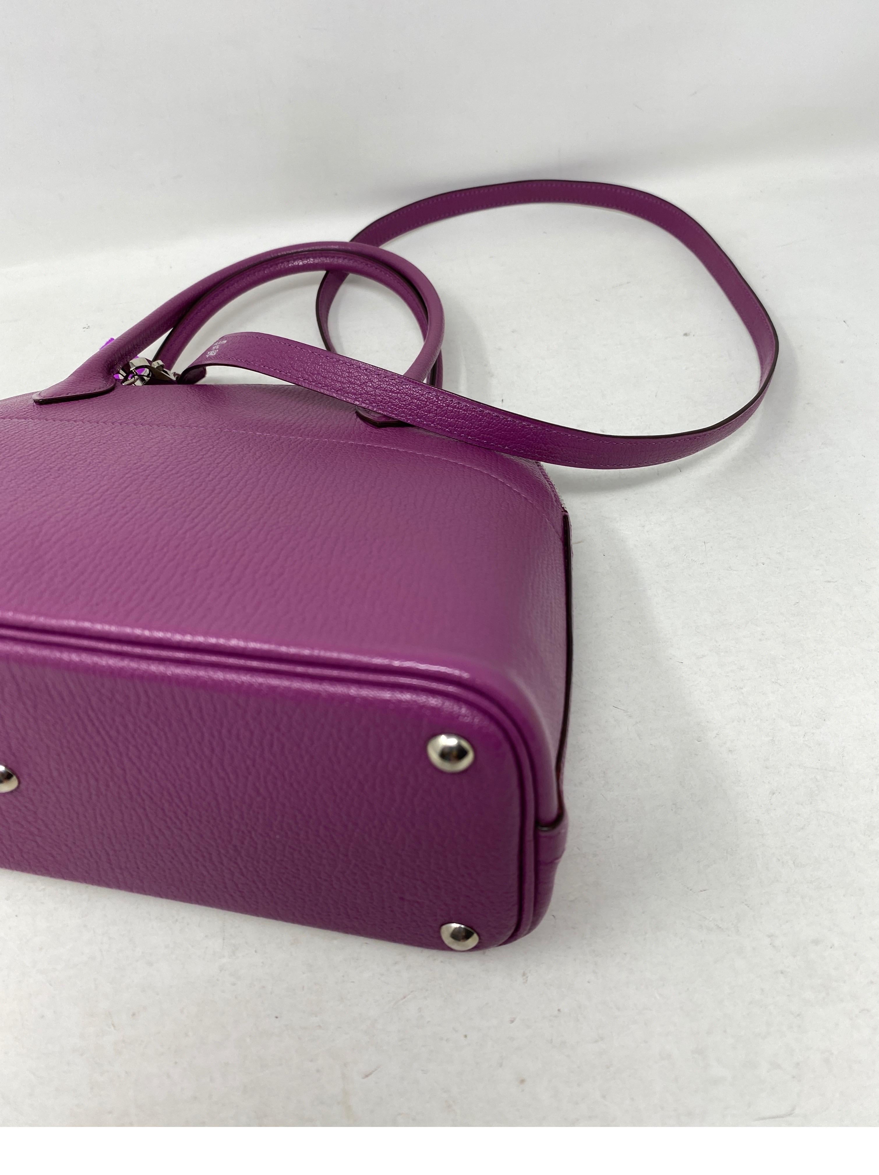 Hermes Bolide 27 Purple Bag 4