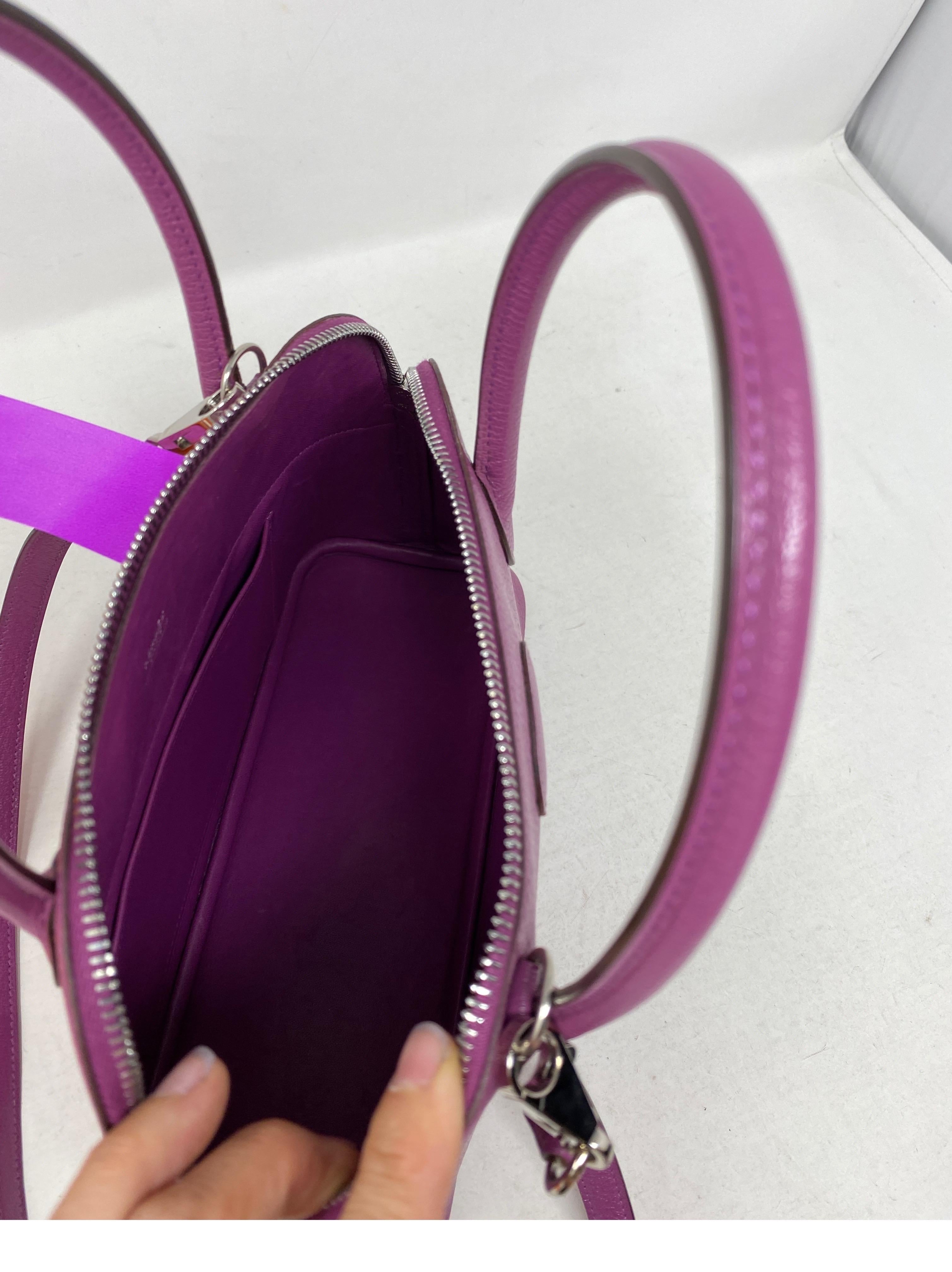 Hermes Bolide 27 Purple Bag 5