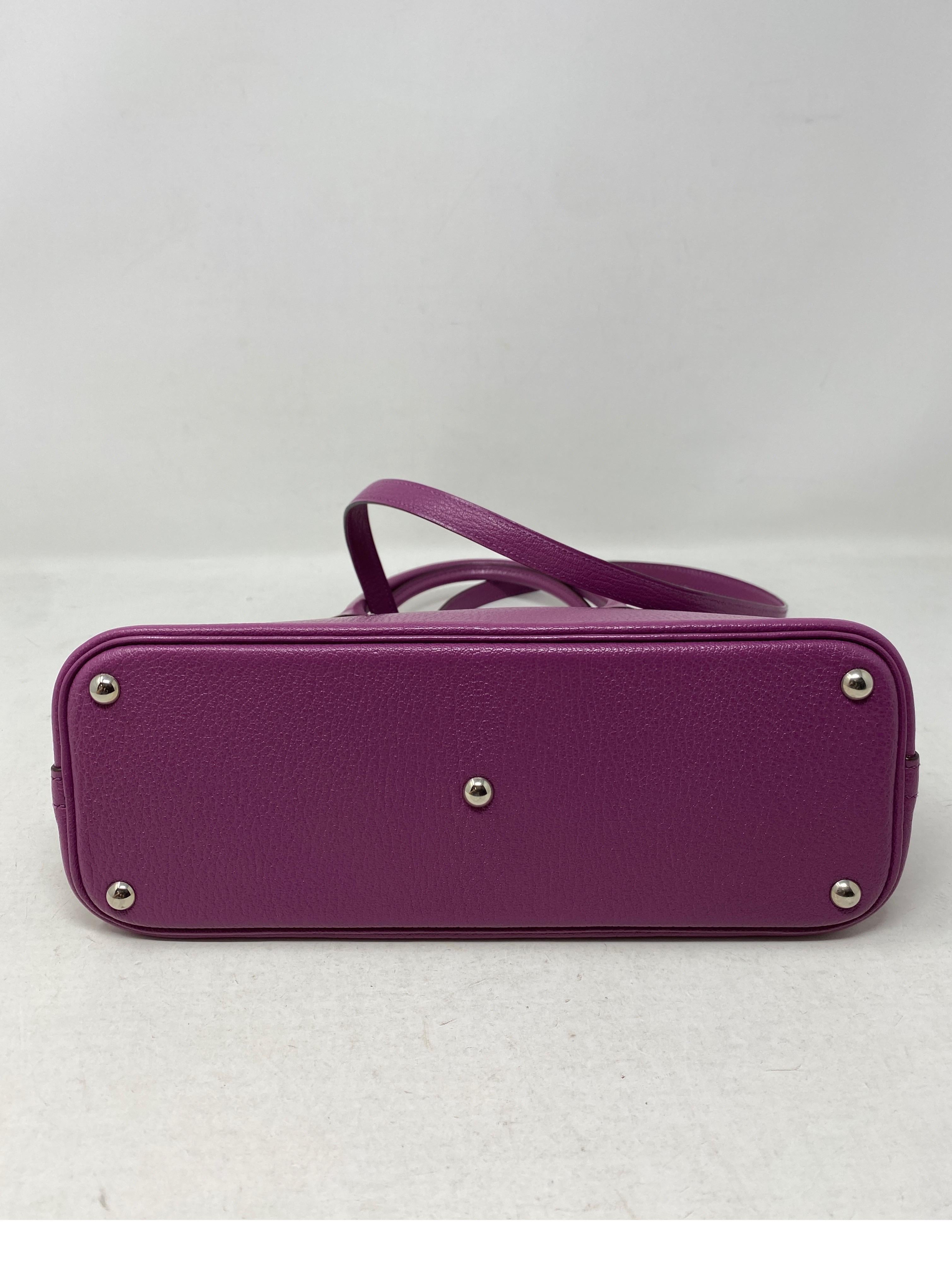 Hermes Bolide 27 Purple Bag 1