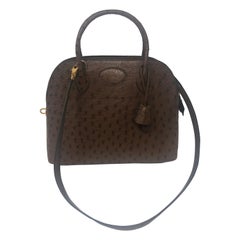 Sac Hermes Bolide 31 en cuir d'autruche