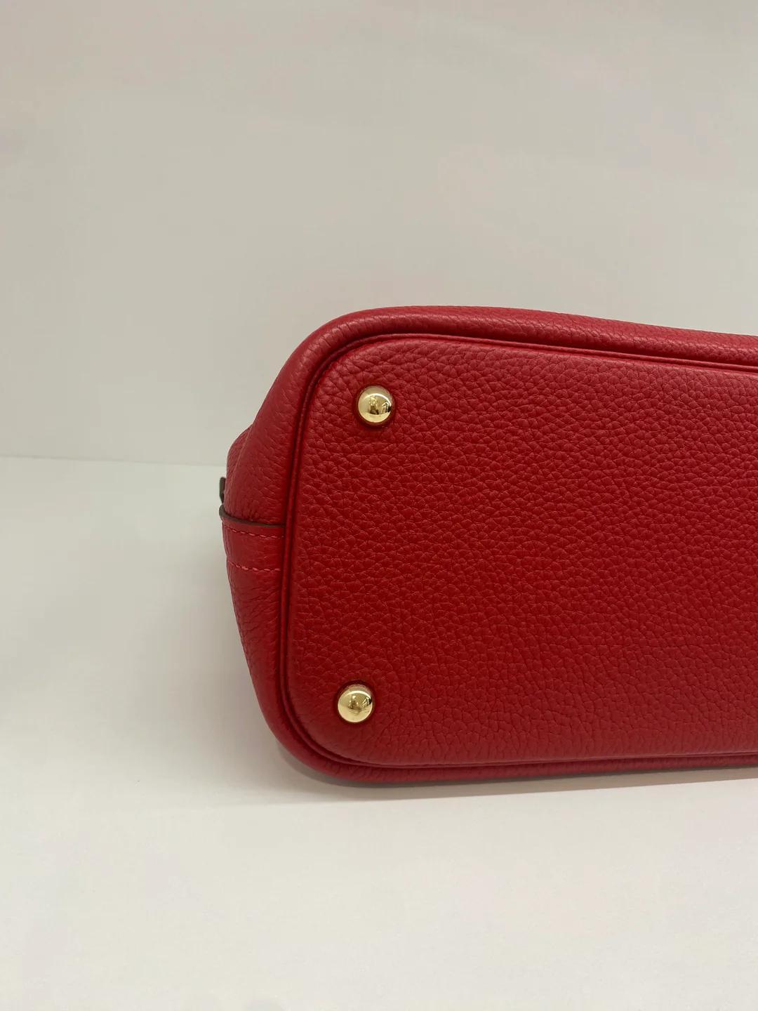 Women's or Men's Hermes Bolide 35 - Rouge Casaque GHW