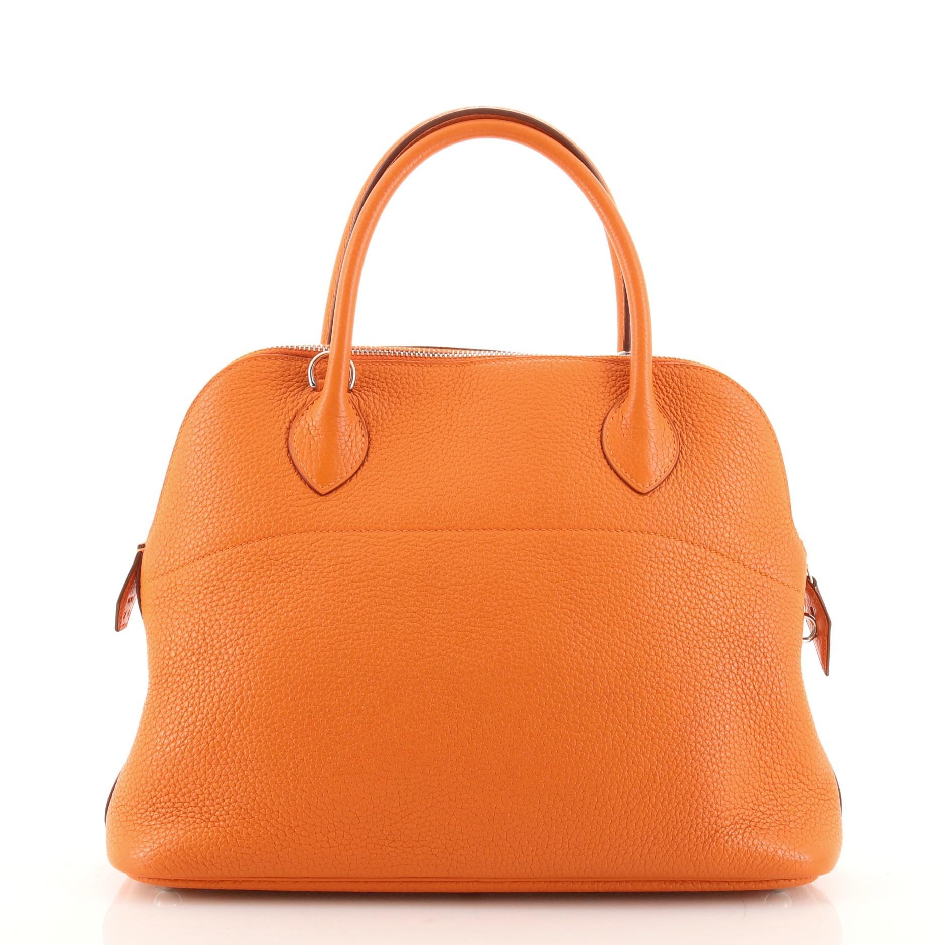 Hermes Bolide Bag Togo 31 In Good Condition In NY, NY