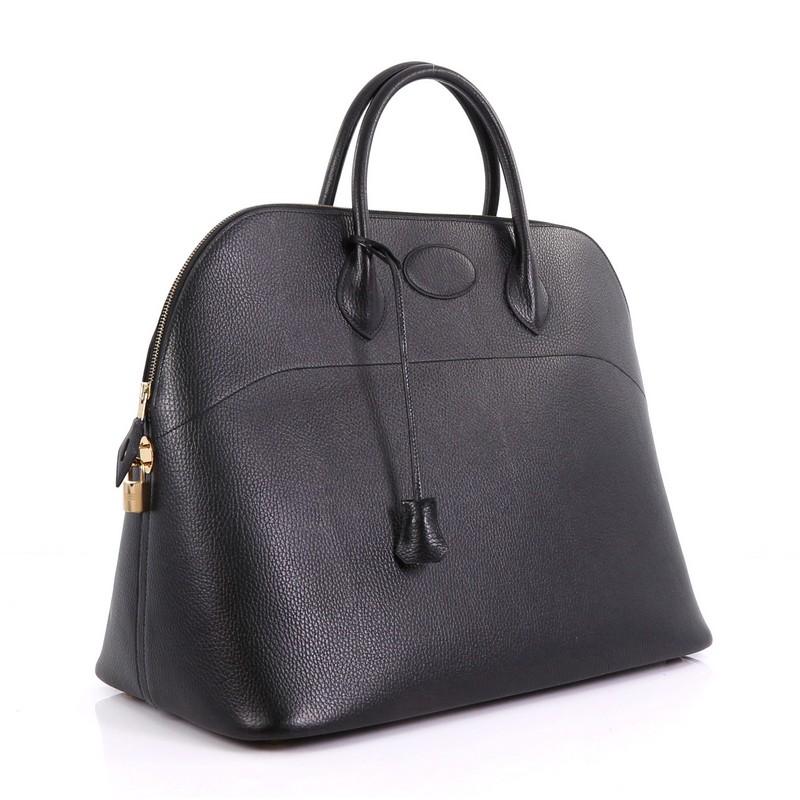 Black Hermes Bolide Handbag Ardennes 45