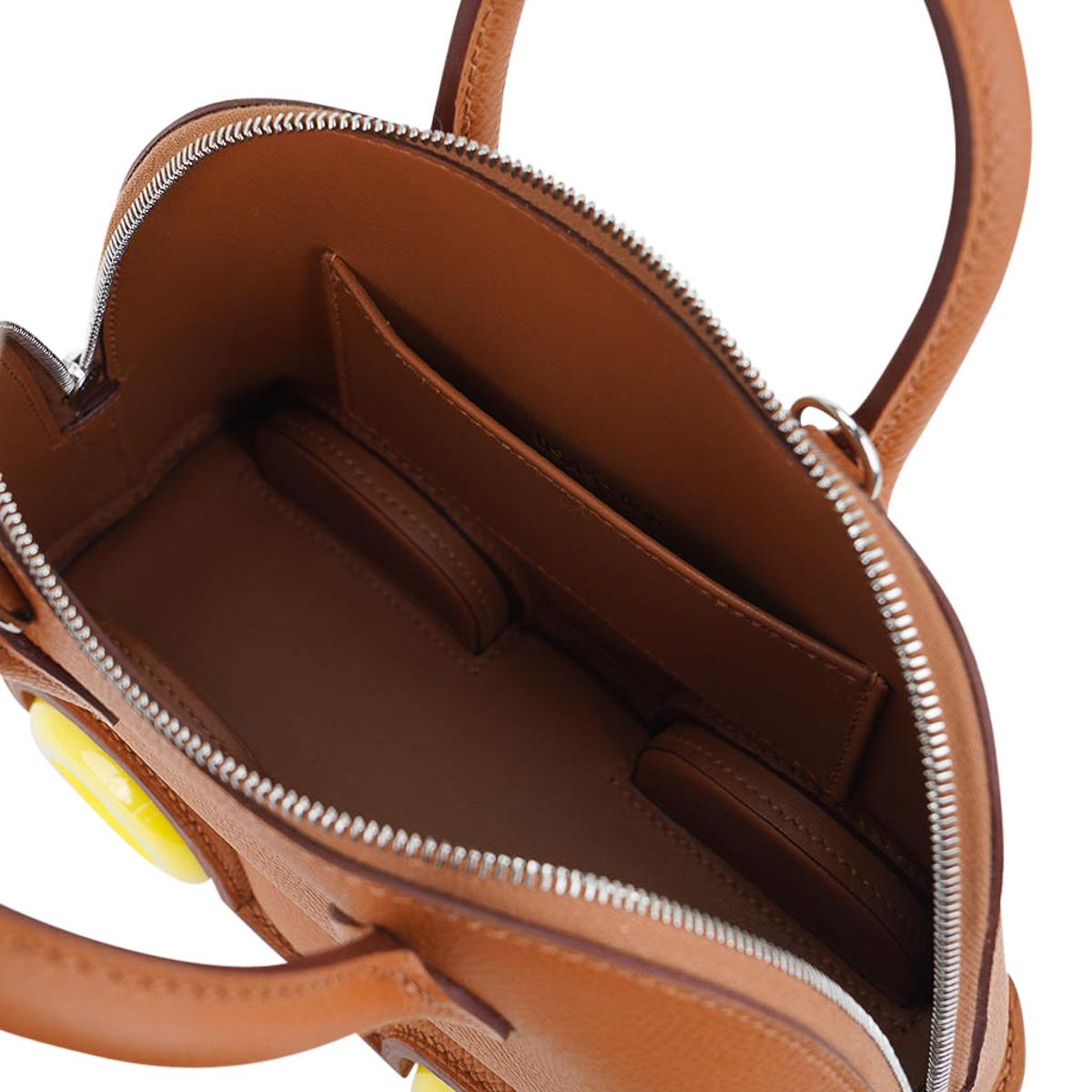 Hermès - Mini sac Bolide On Wheels 1923, édition limitée en or 4