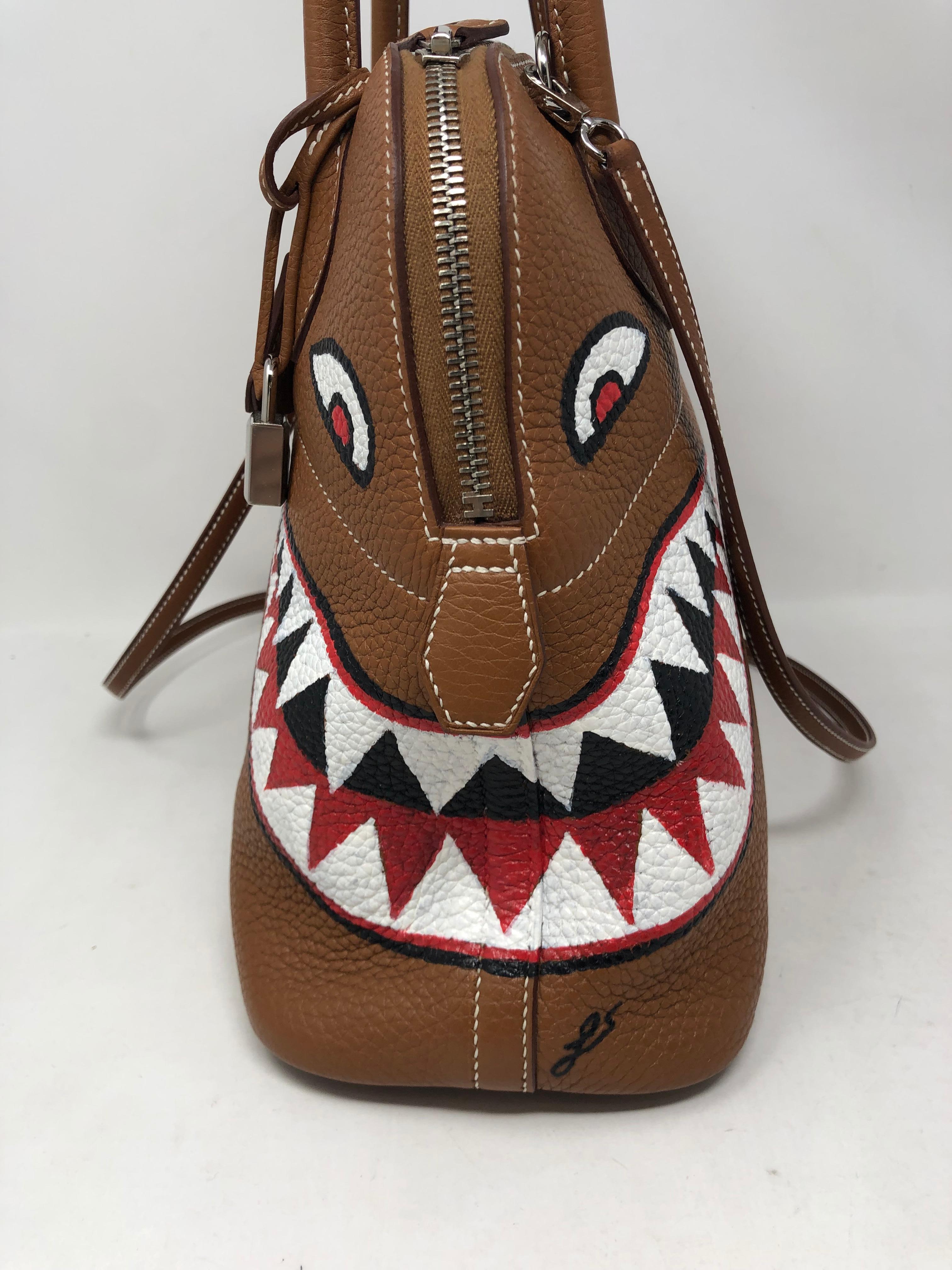 Hermes Bolide Shark Bag In New Condition In Athens, GA
