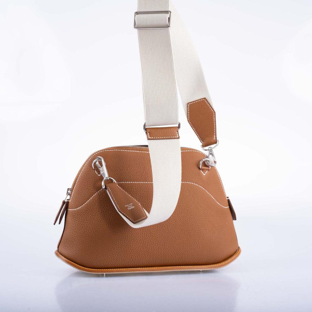 Herm\u00e8s Bolide Skateboard 31 Gold Togo Palladium Hardware Bag For Sale ...