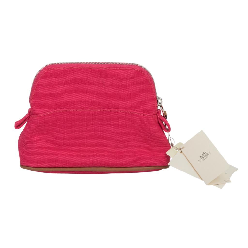 Hermes Bolide Travel Case Mini Mini Model Hibiscus New In New Condition In Miami, FL