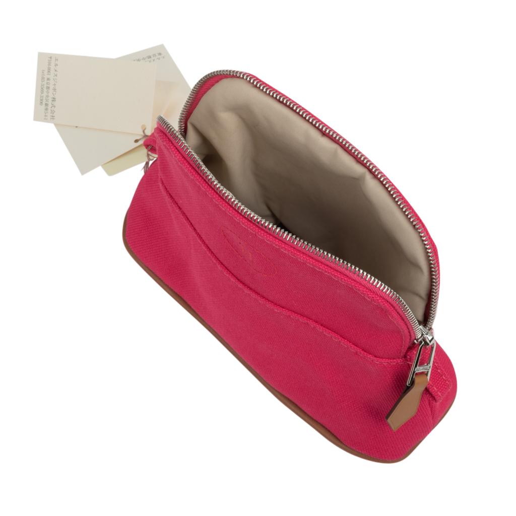 Women's Hermes Bolide Travel Case Mini Mini Model Hibiscus New