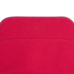 Hermes Bolide Travel Case / Pouch Medium Model Hibiscus New