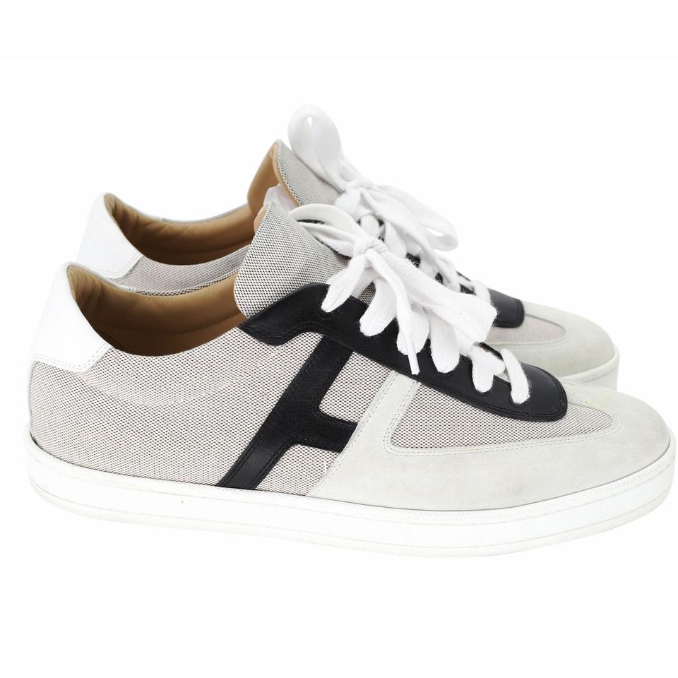 Hermes Boomerang sz 42.5 Canvas Low Top  Scarpe da ginnastica HM-S0323P-0001 1