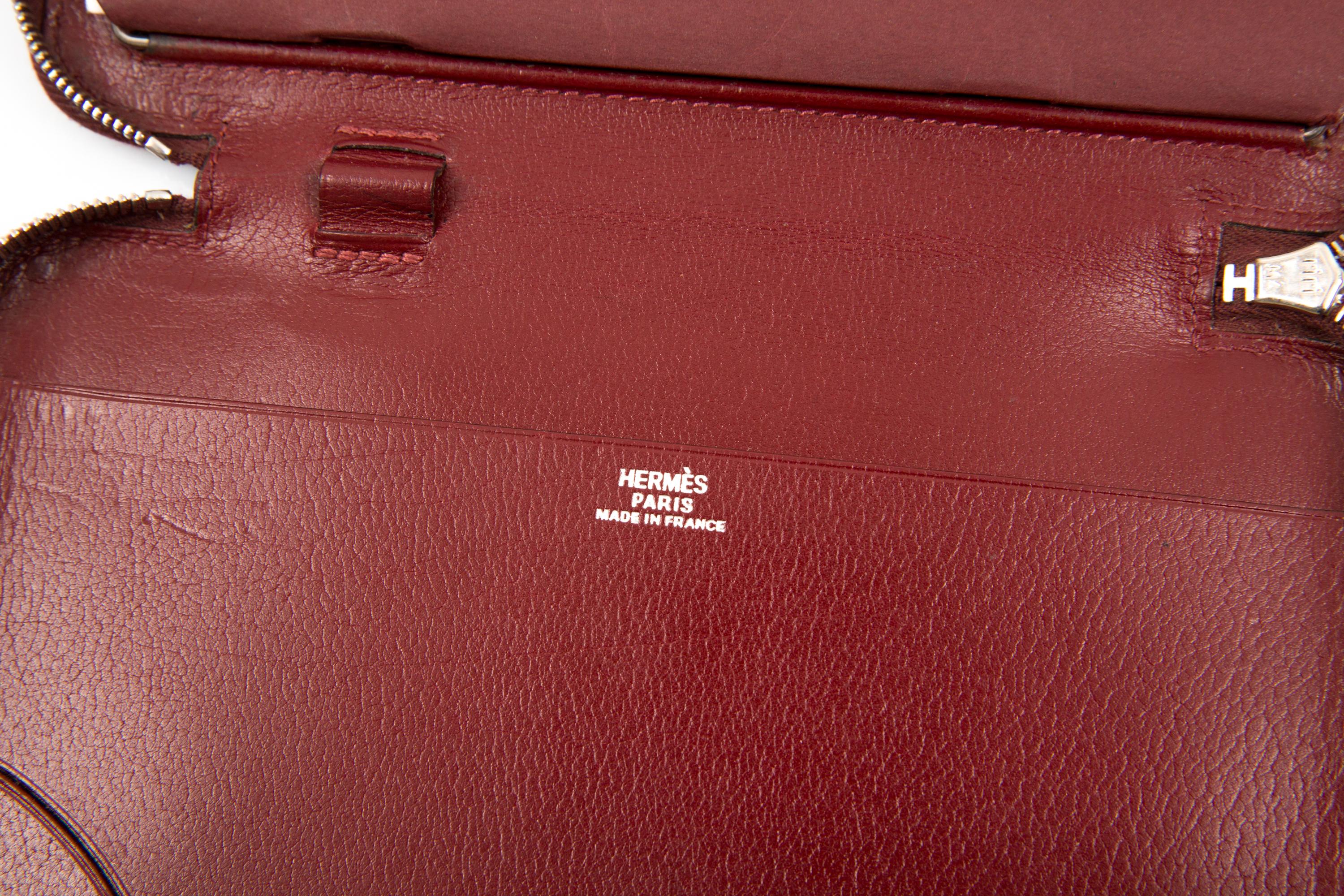 Portefeuille en cuir 