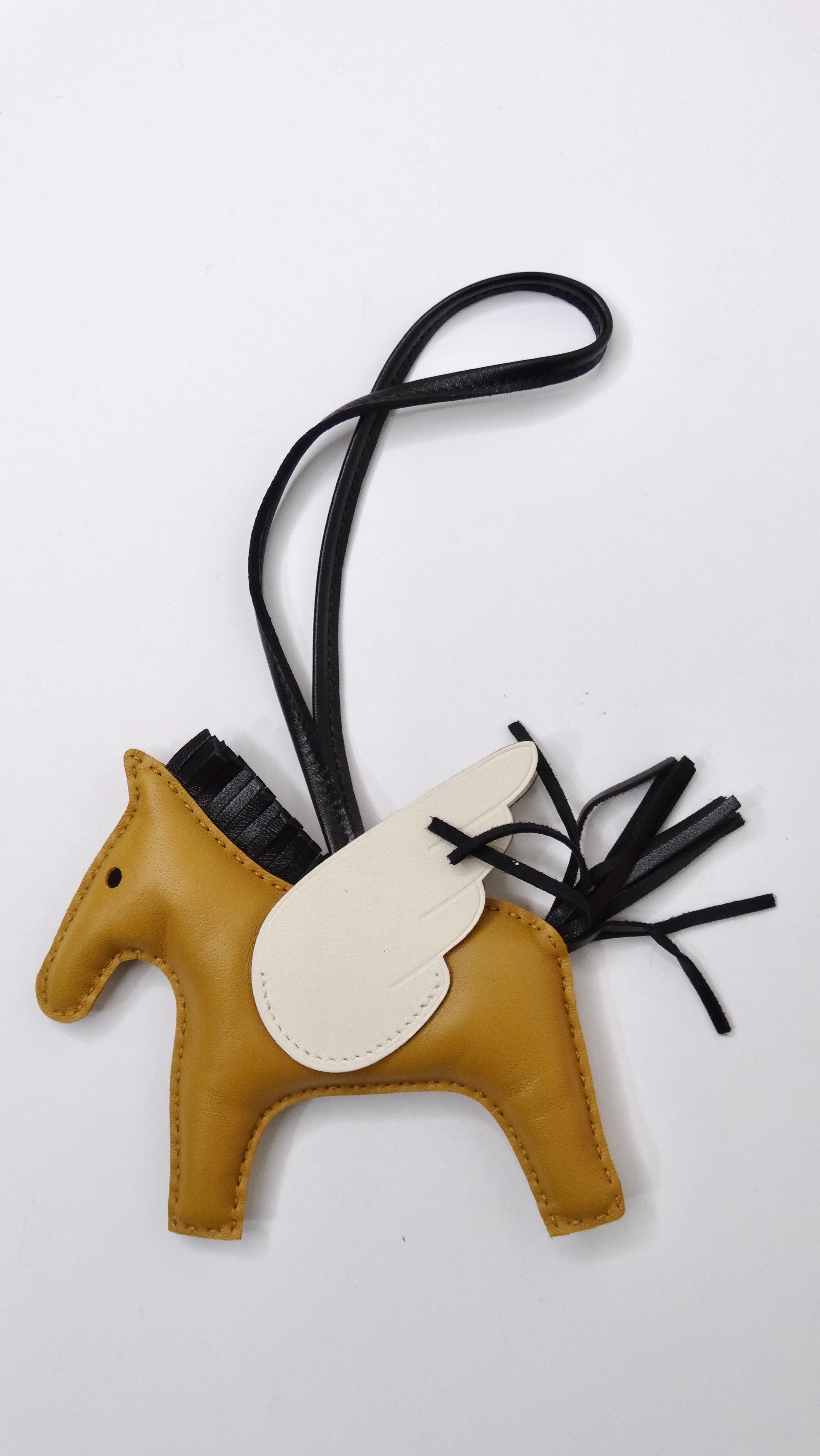 Hermès Bosphore Pegasus Horse Rodeo Bag Charm PM Unisexe en vente