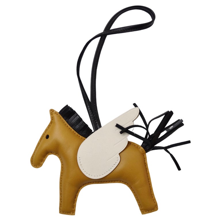 Hermès Bosphore Pegasus Horse Rodeo Bag Charm PM For Sale at 1stDibs
