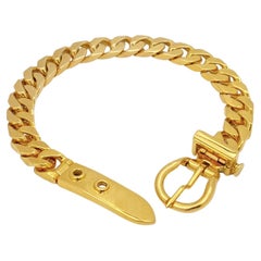 Hermès Boucle Sellier Curb Link Bracelet