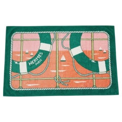 Serviette de plage en éponge « Bouées » d'Hermès