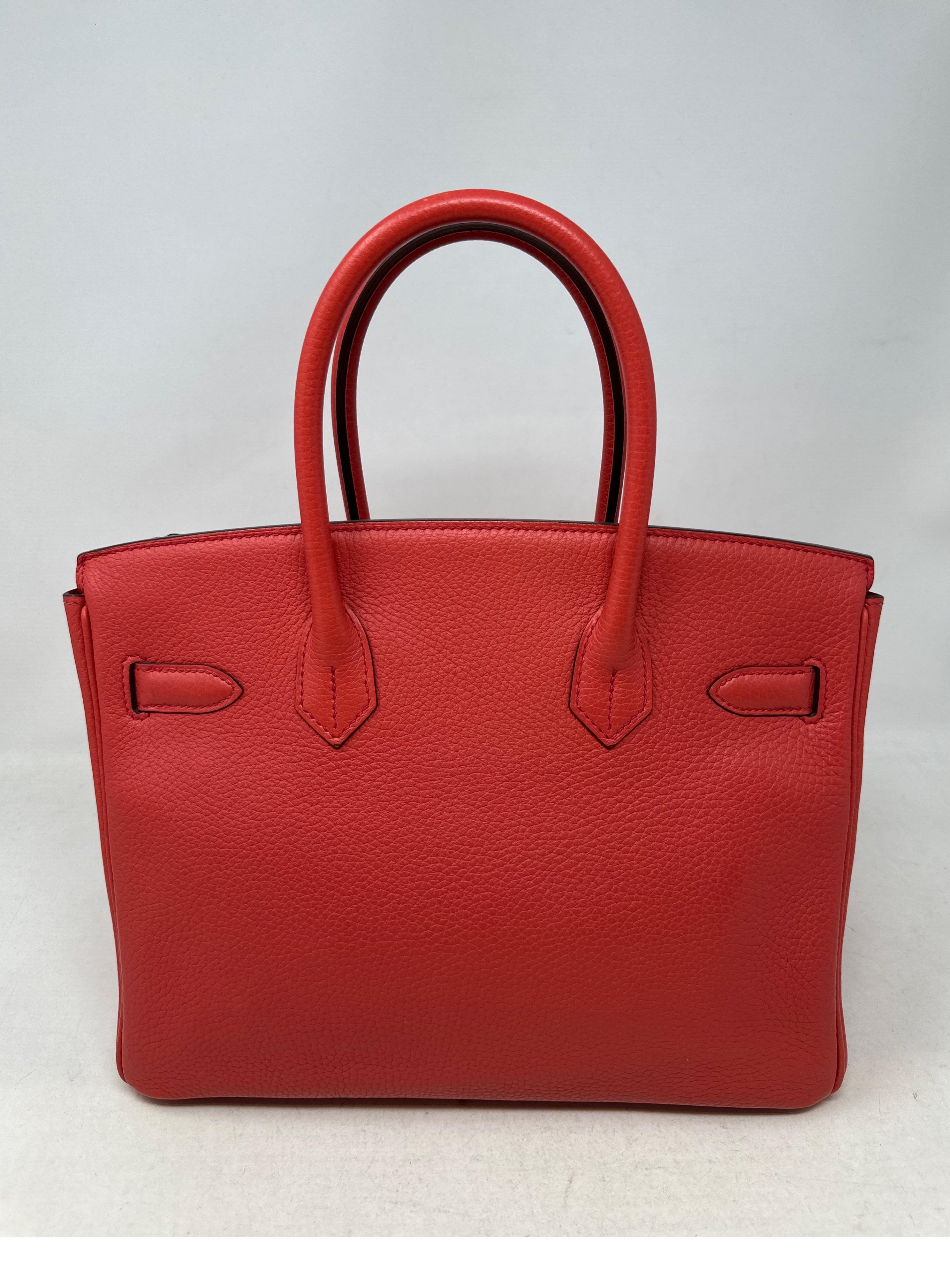 Hermes Bouganvillea Birkin 30 Bag For Sale 1