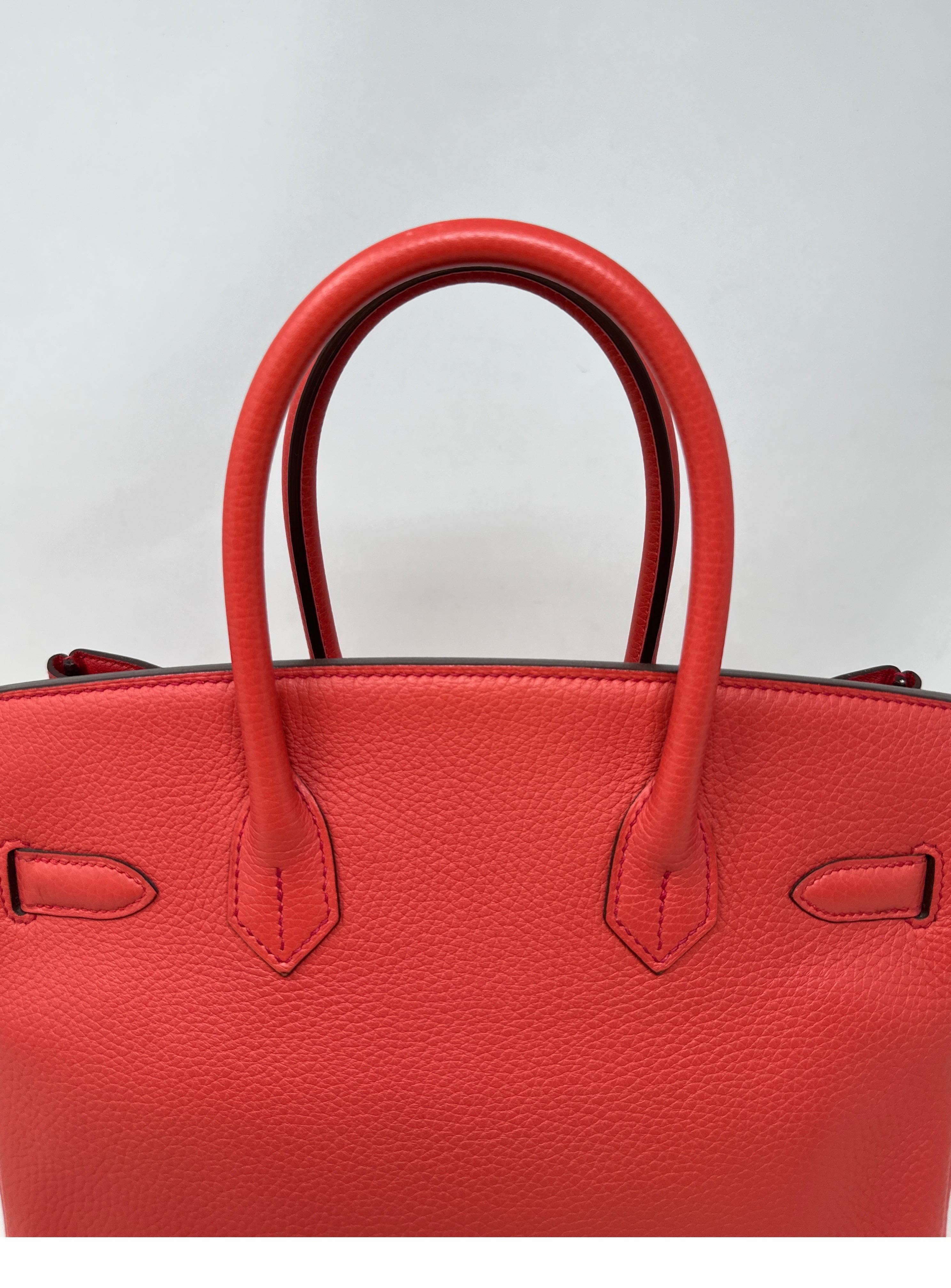 Hermes Bouganvillea Birkin 30 Bag For Sale 2