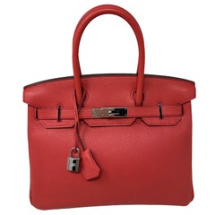 Hermes Bouganvillea Birkin 30 Bag