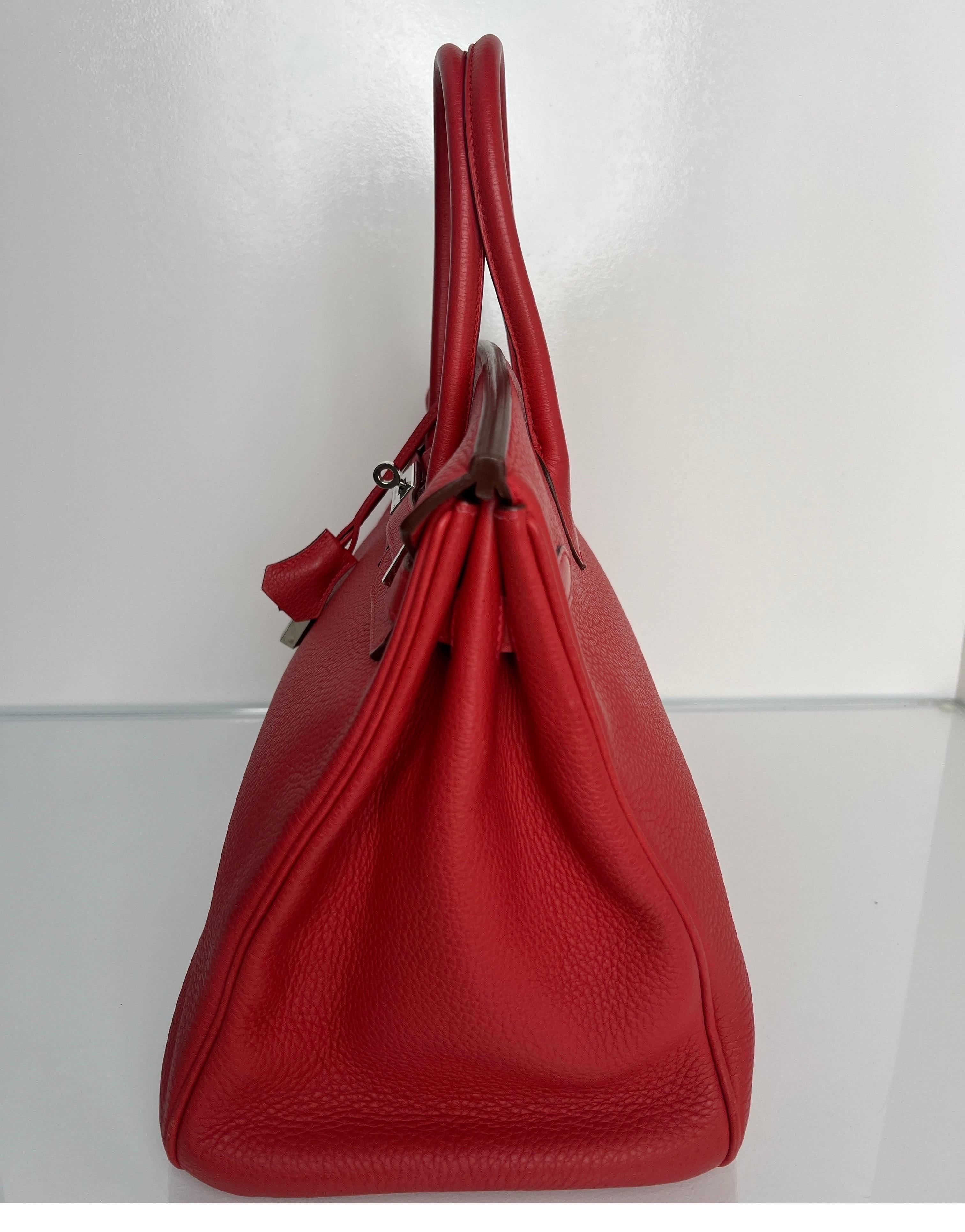 Hermes Bouganvillea Birkin 35 Bag 8