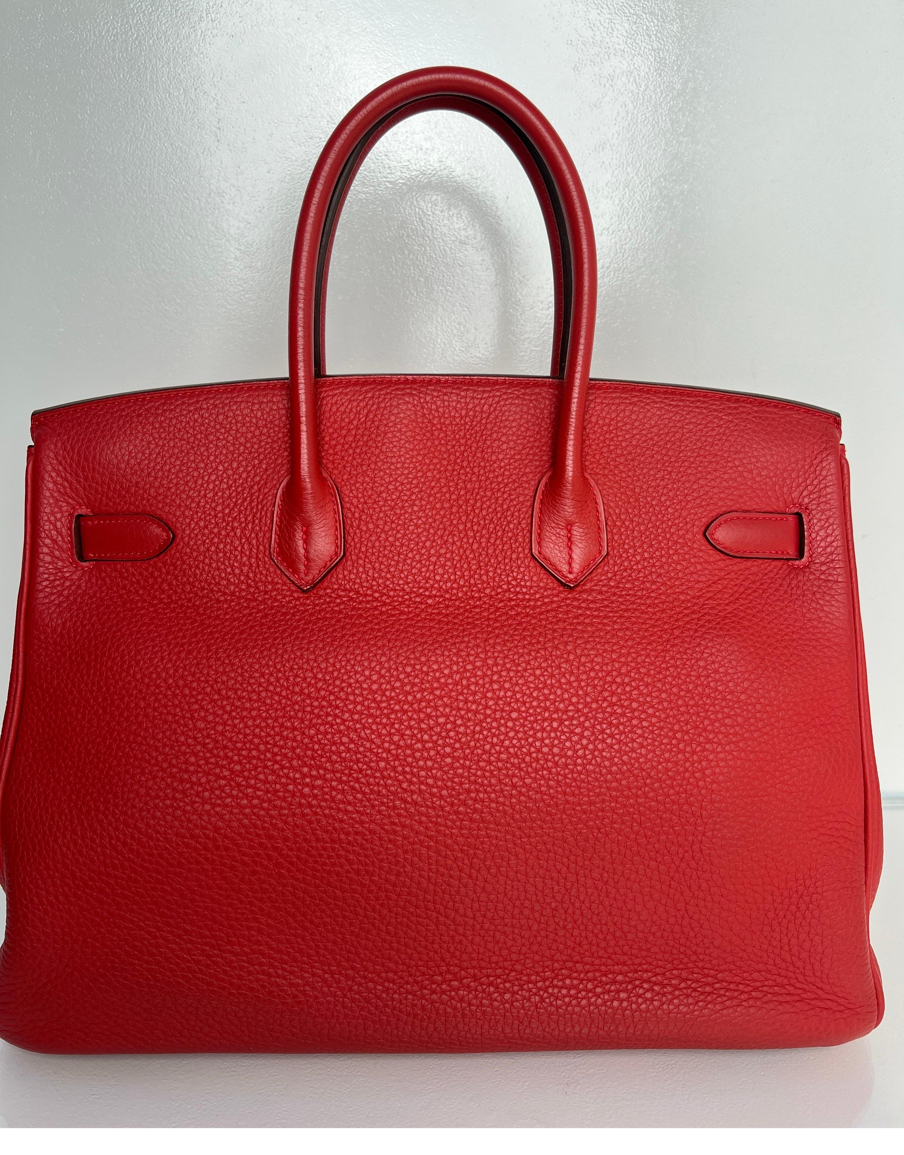 Hermes Bouganvillea Birkin 35 Bag 9
