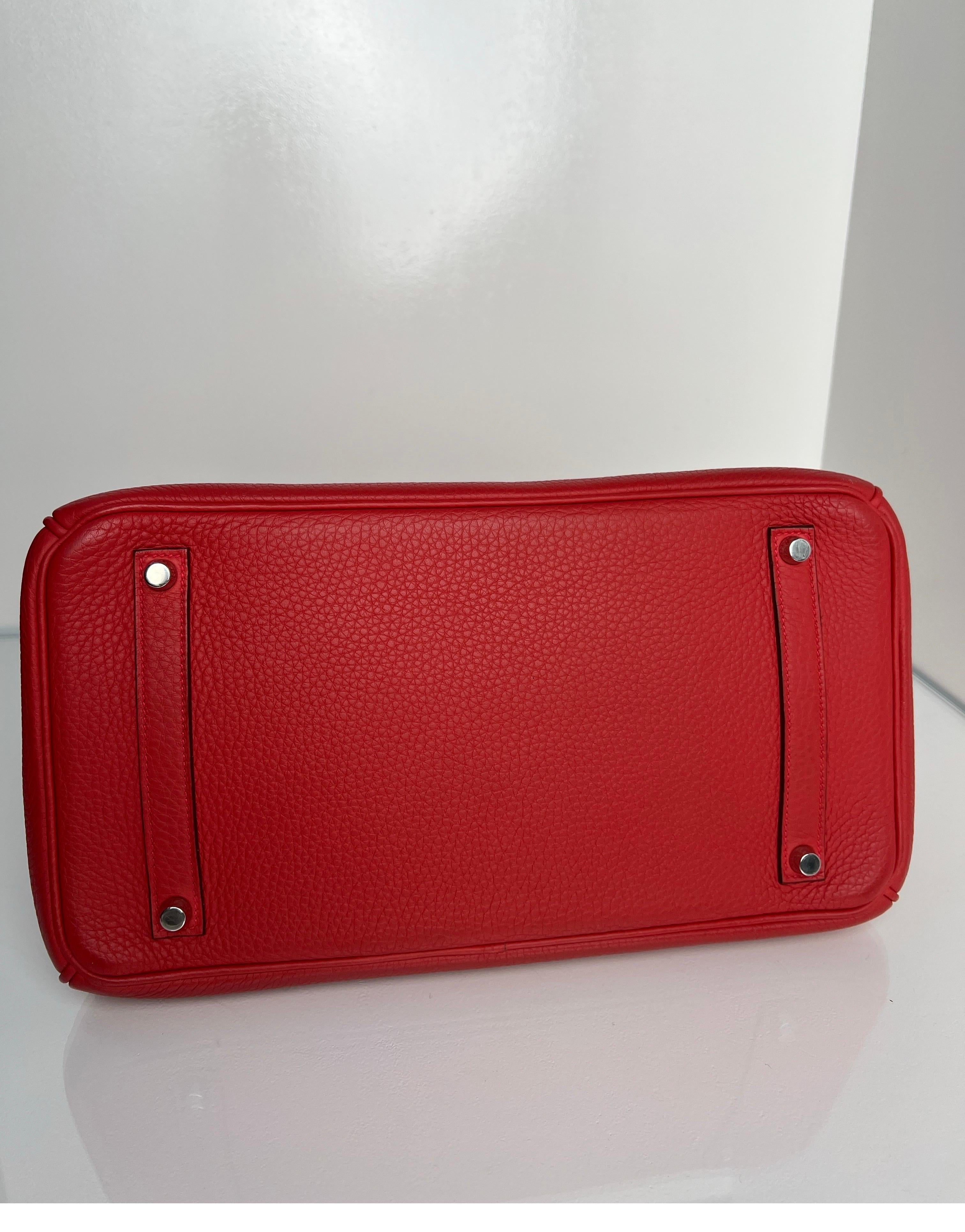 Hermes Bouganvillea Birkin 35 Bag 14