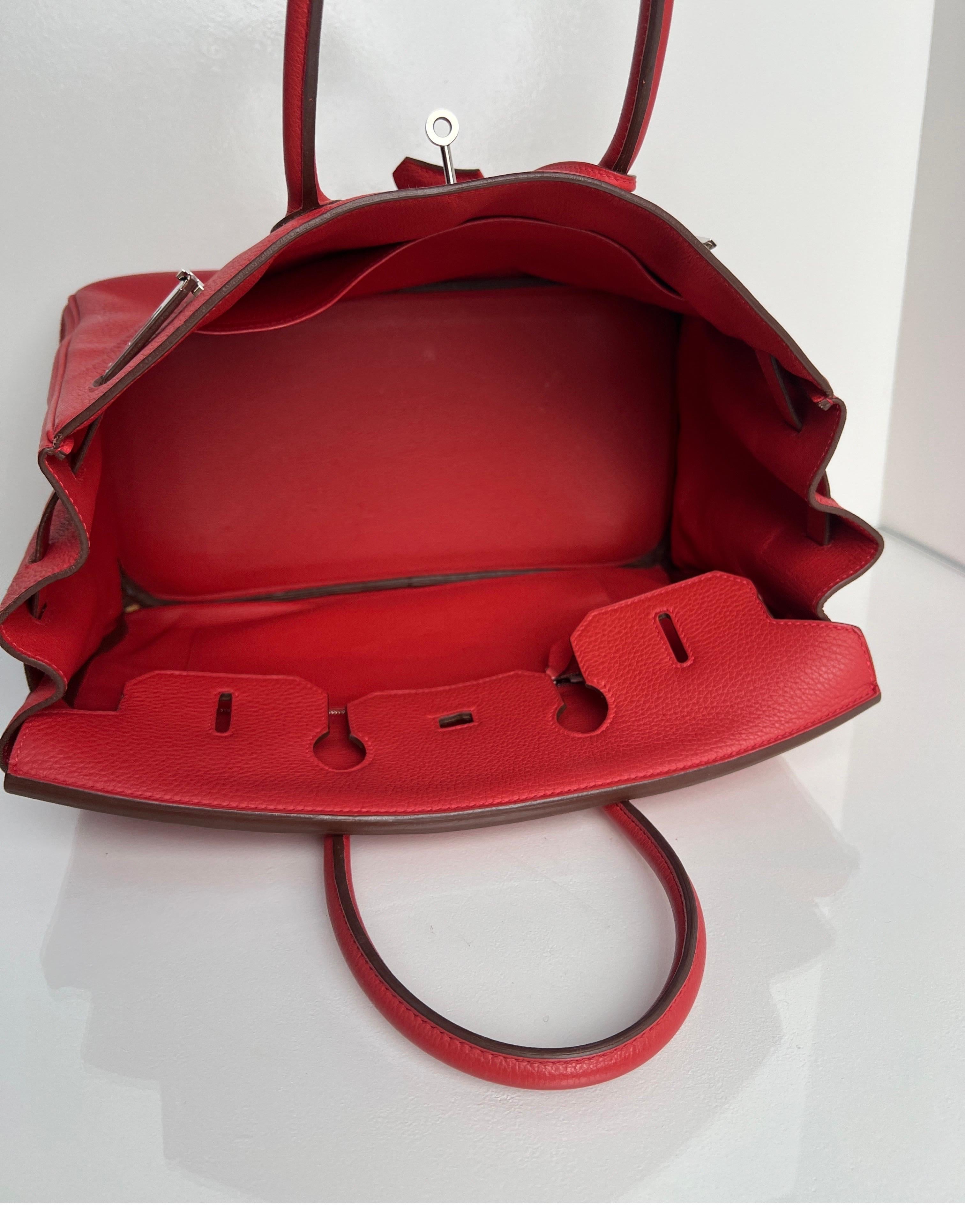 Hermes Bouganvillea Birkin 35 Bag 2