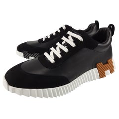 Hermes Bouncing Turnschuhe Farbe Schwarz Größe 42.5 EU