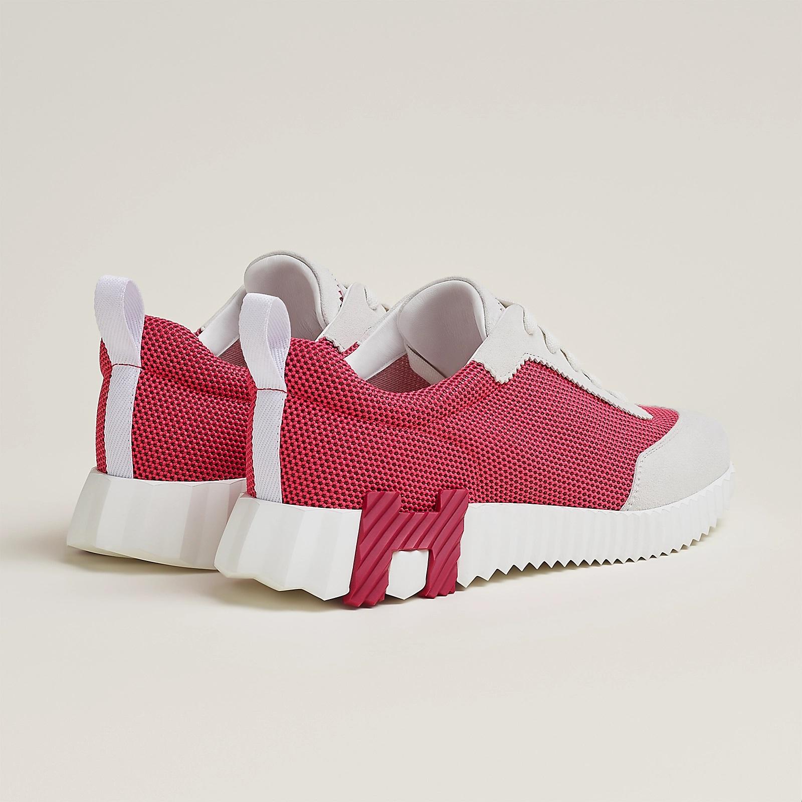 Hermes Bouncing Sneakers Color Vinicunca Pink / White Size 39 7