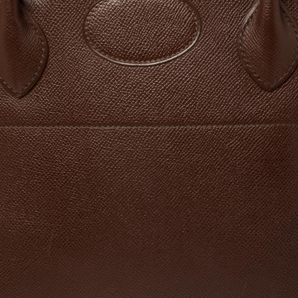 Hermès Bourgogne Courchevel Leather Bolide 31 Bag 2