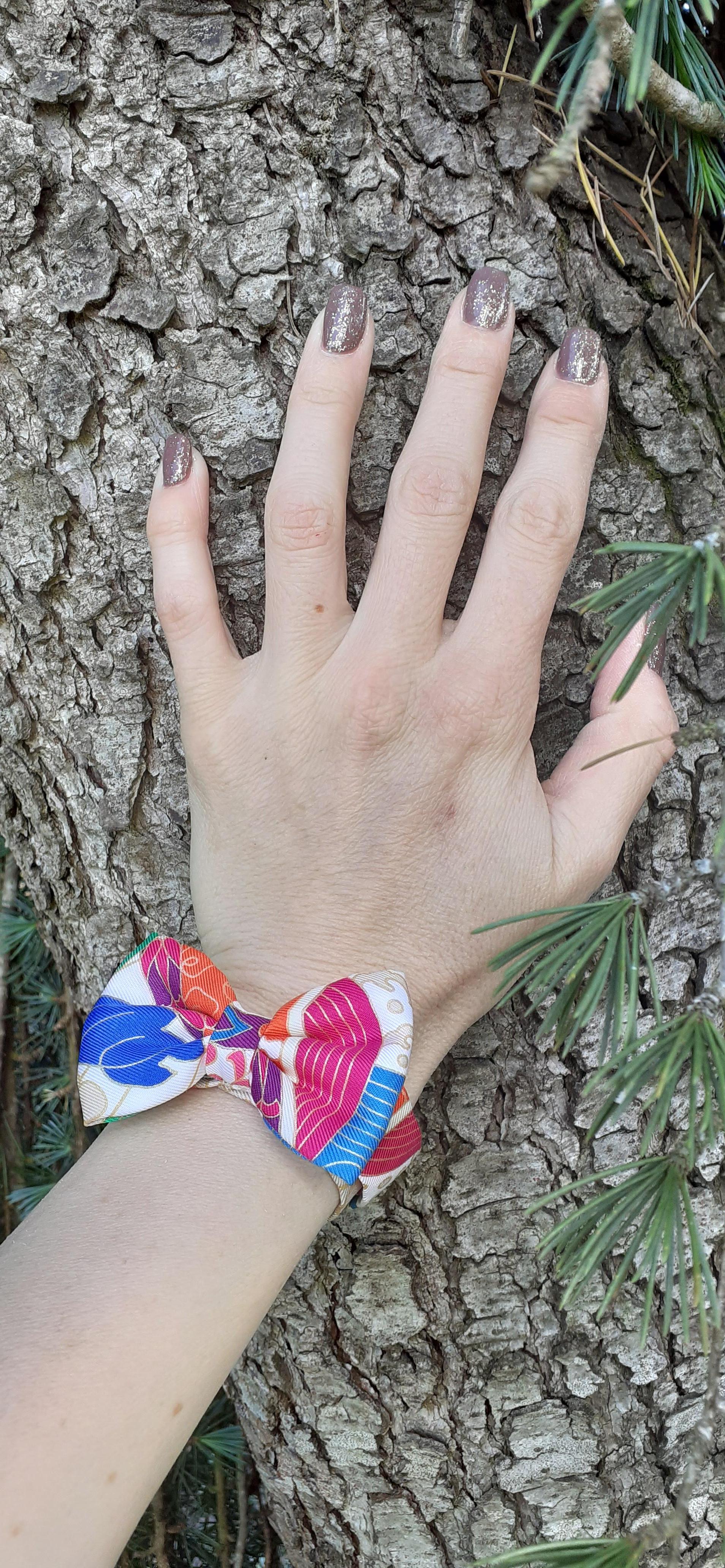Papillon Hermès in seta 10