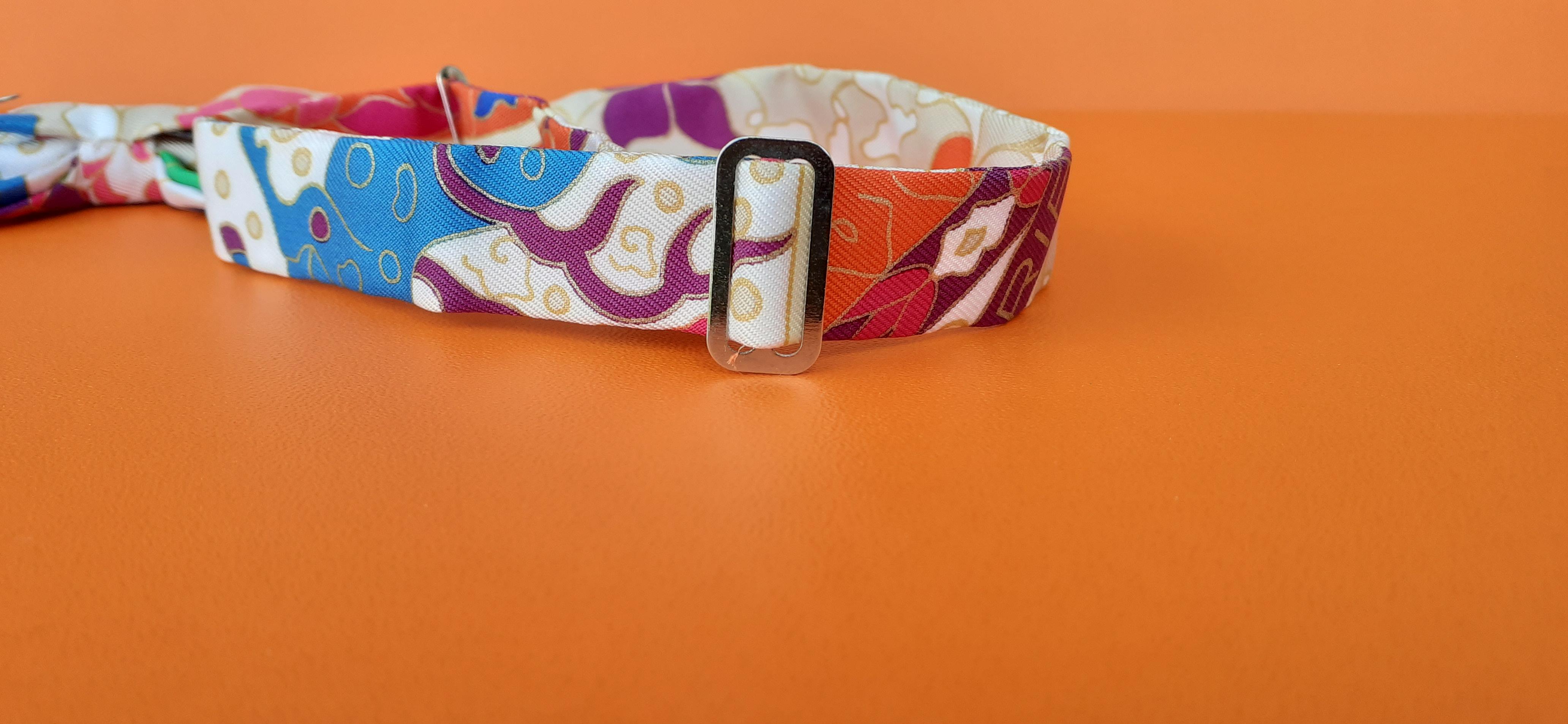 Papillon Hermès in seta 3