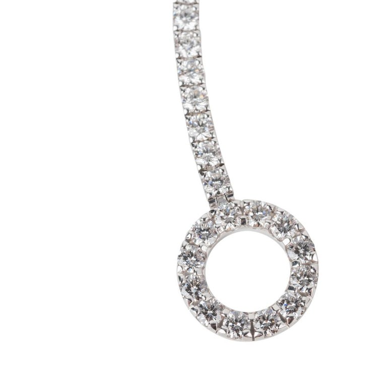 Hermès Bracelet Finesse Diamond Chaine d'Ancre Closure White Gold at