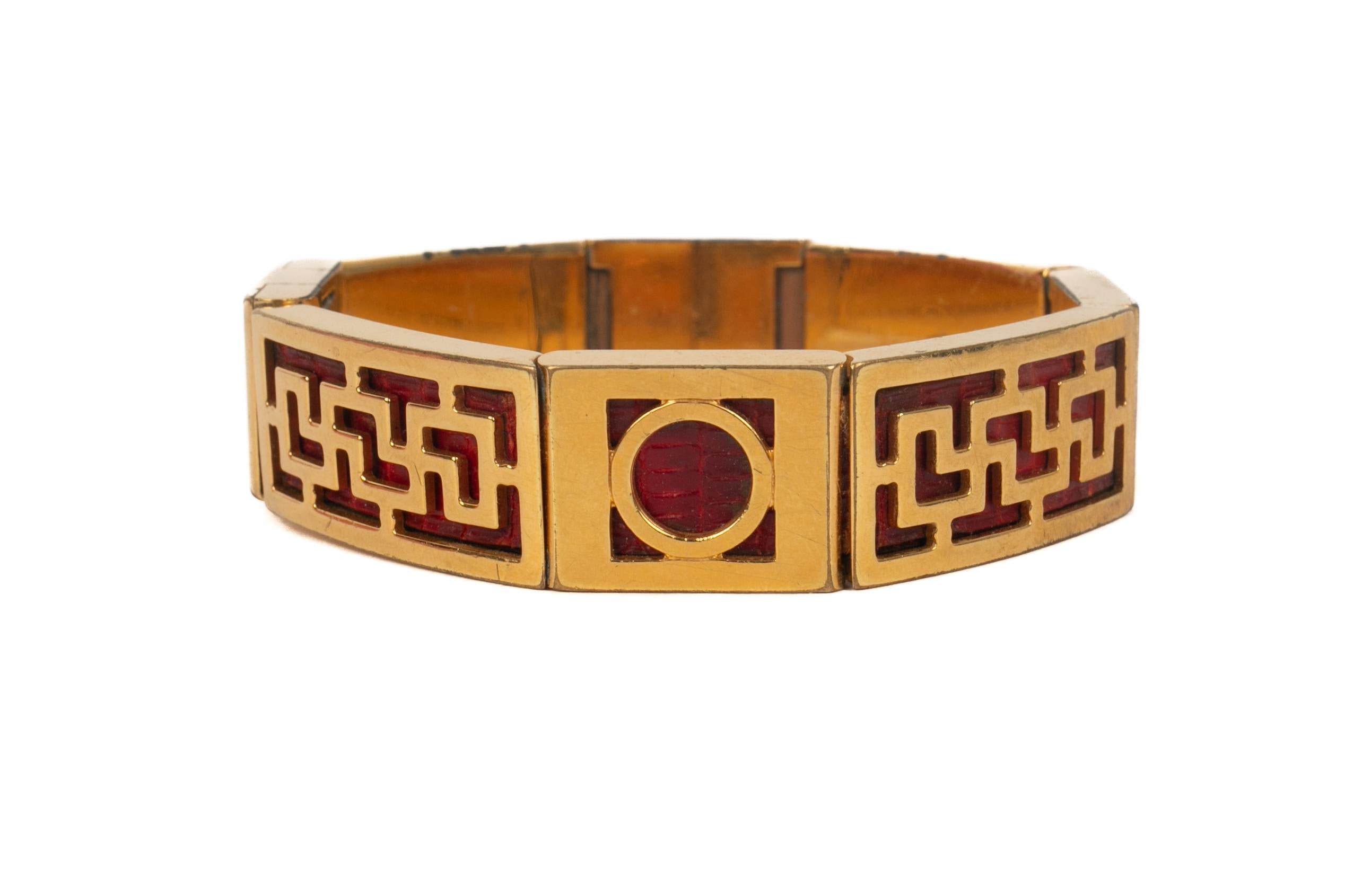 Women's Hermès bracelet labyrinth For Sale