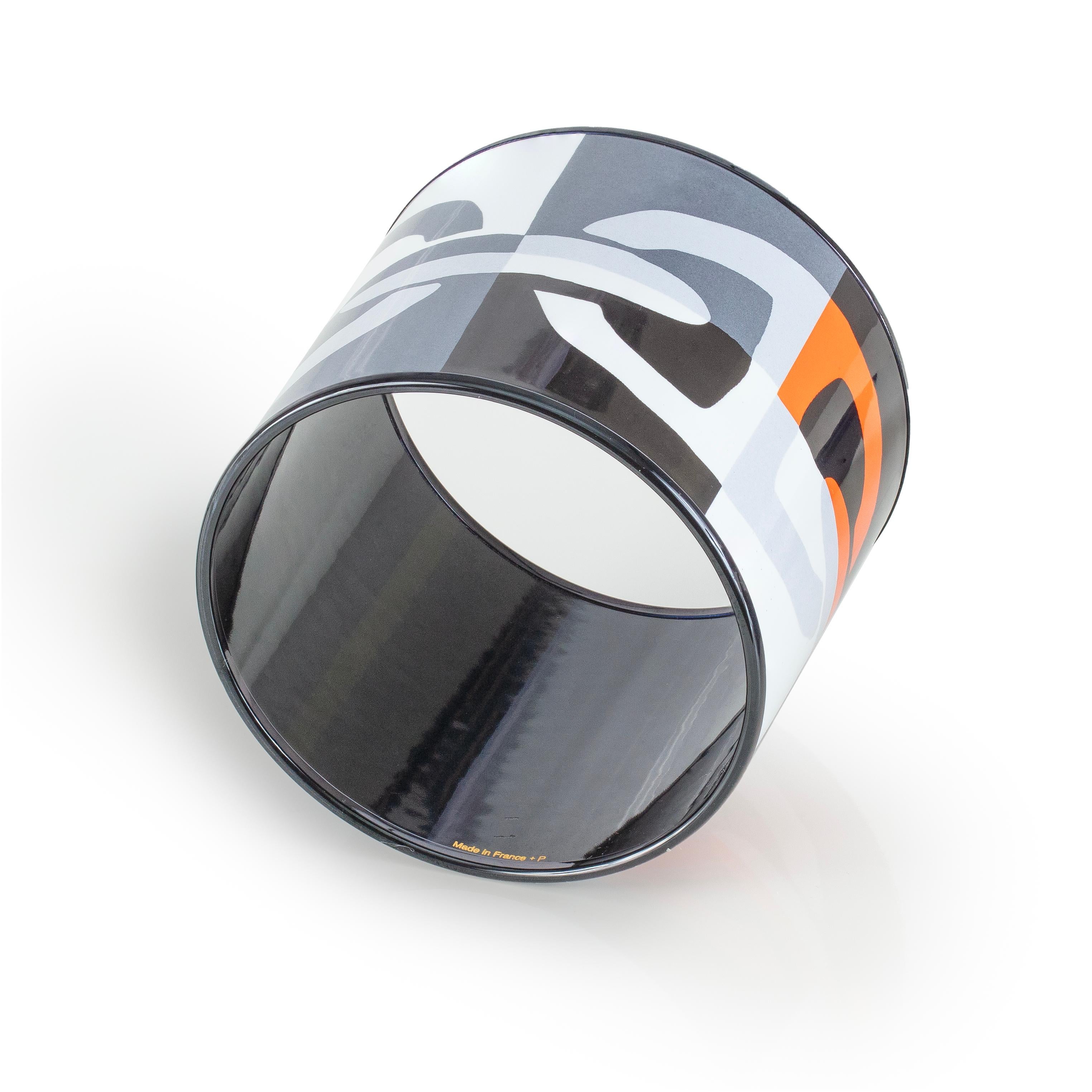 BRACCIALE Hermès - Optique Chaine D Ancre - PVD - Arancione Nero Bianco - 65-55mm In condizioni Nuovo in vendita a Ottawa, CA