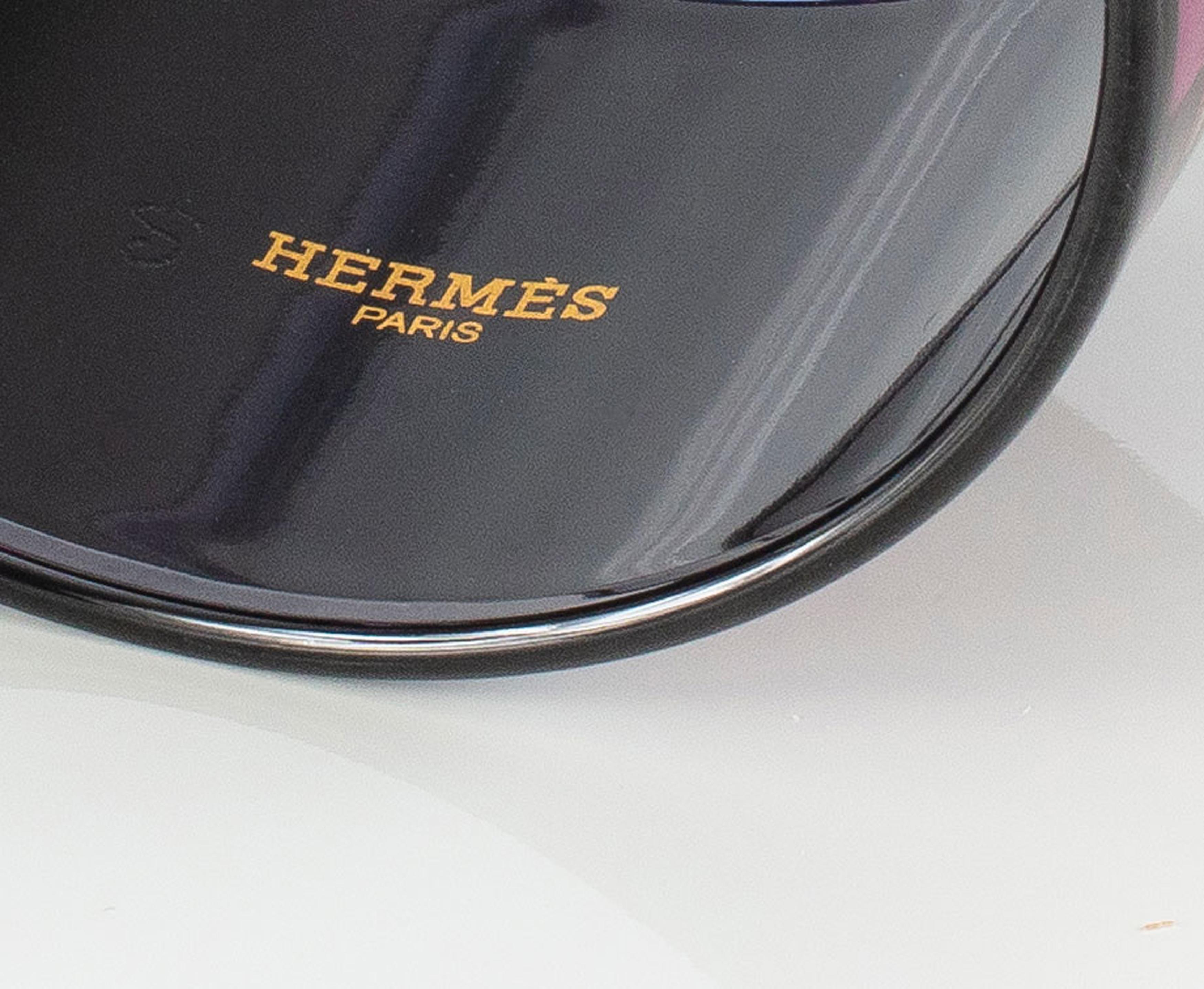 Hermès BRACELET - Optique Chaine D Ancre - PVD - Lila Wein - 65-33mm - Neu im Angebot 3