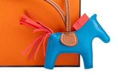 Hermès Brand New Rodeo Grigri PM Charm Tricolor
