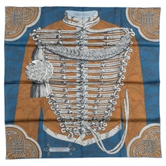 Hermès Brandebourg Double Face Scarf