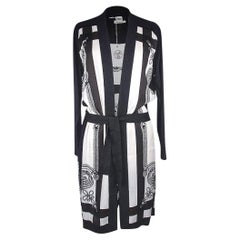 Hermes Brandebourgs Encadre Cardigan lungo Twillaine 34 / 4