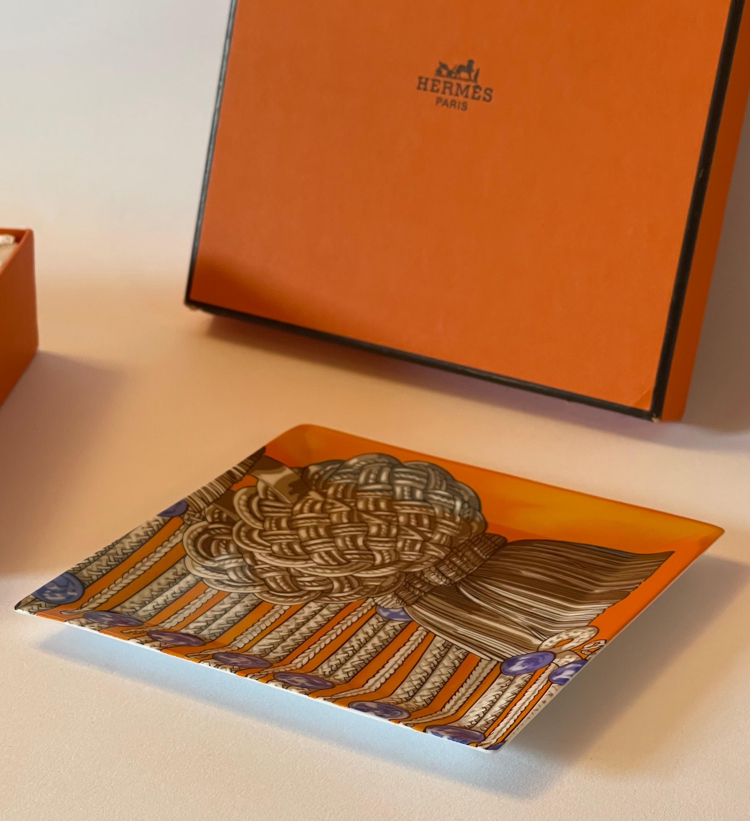 Hermes Brandebourgs Vide Poche or Change Tray In Excellent Condition For Sale In Los Angeles, CA