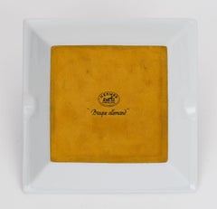 Hermès Braque Allemand Limoges Ashtray