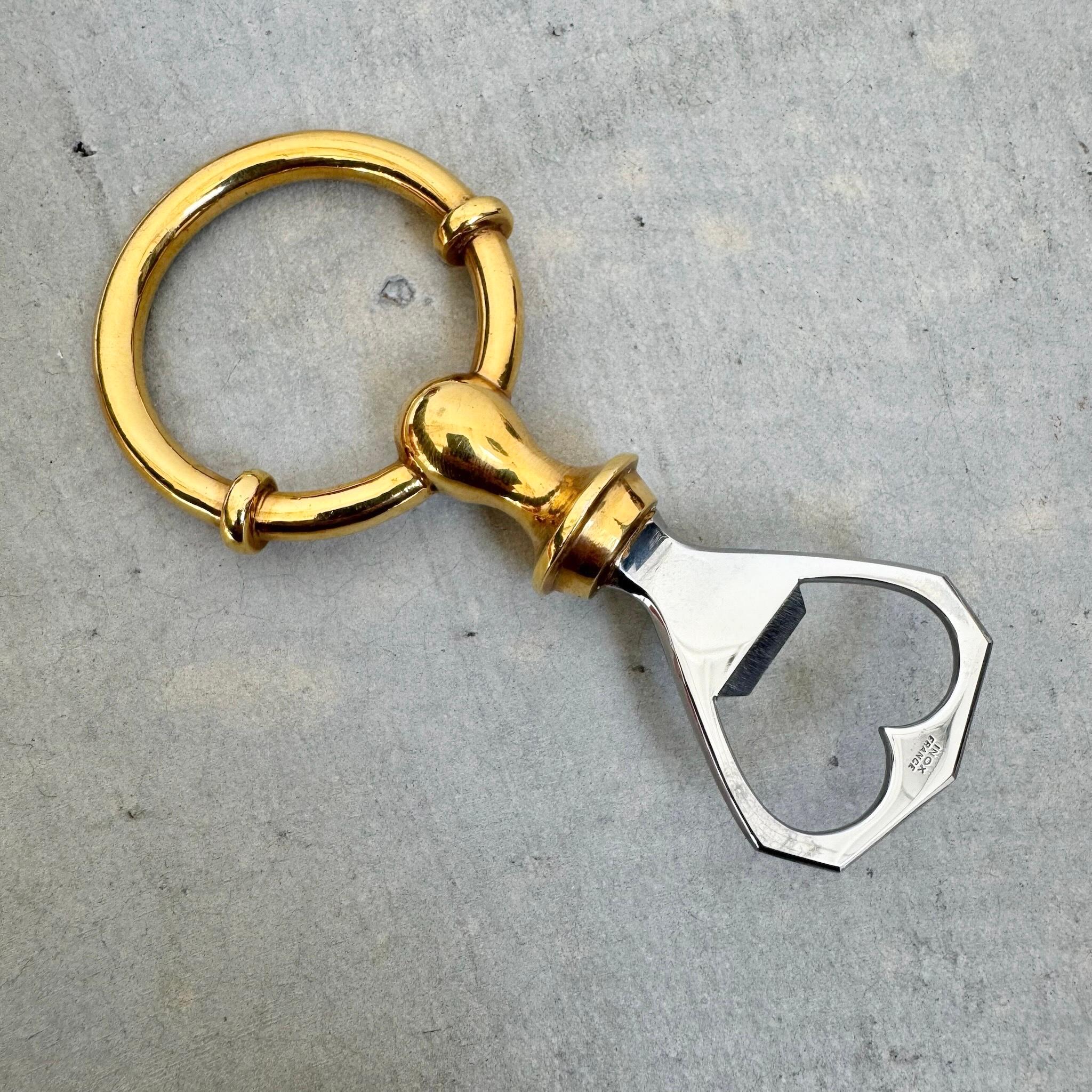 Hermès Brass and Steel Bottle Opener , 1970s France For Sale 1