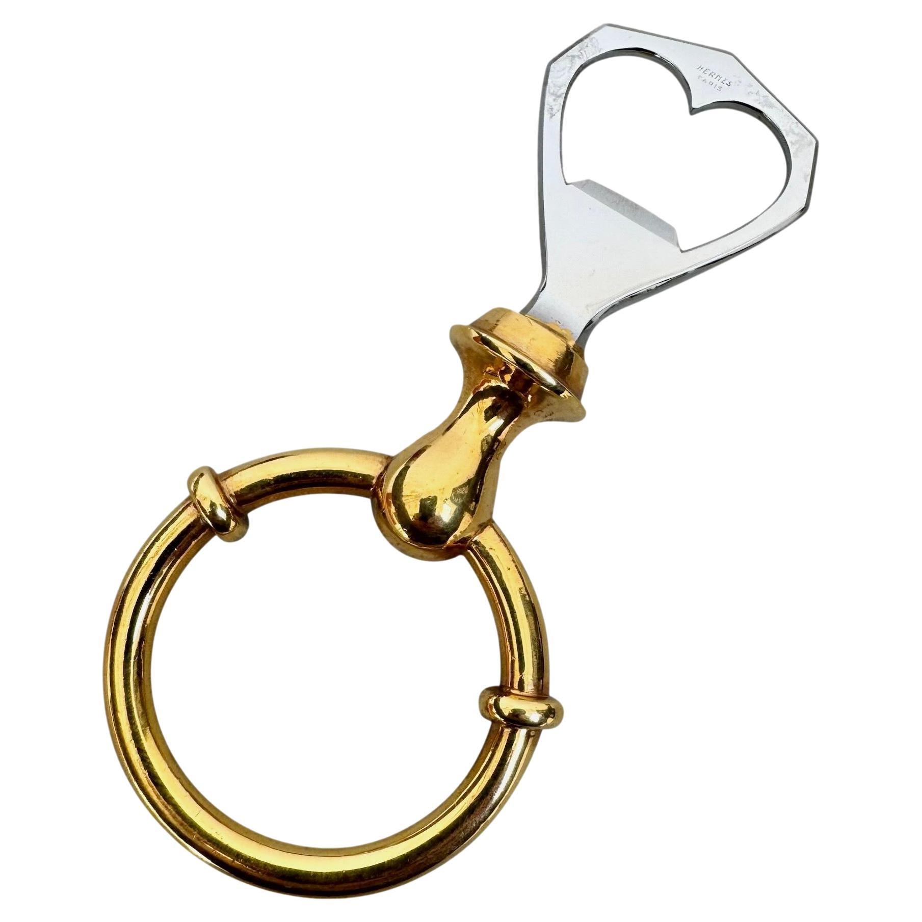 Hermès Brass and Steel Bottle Opener , 1970s France