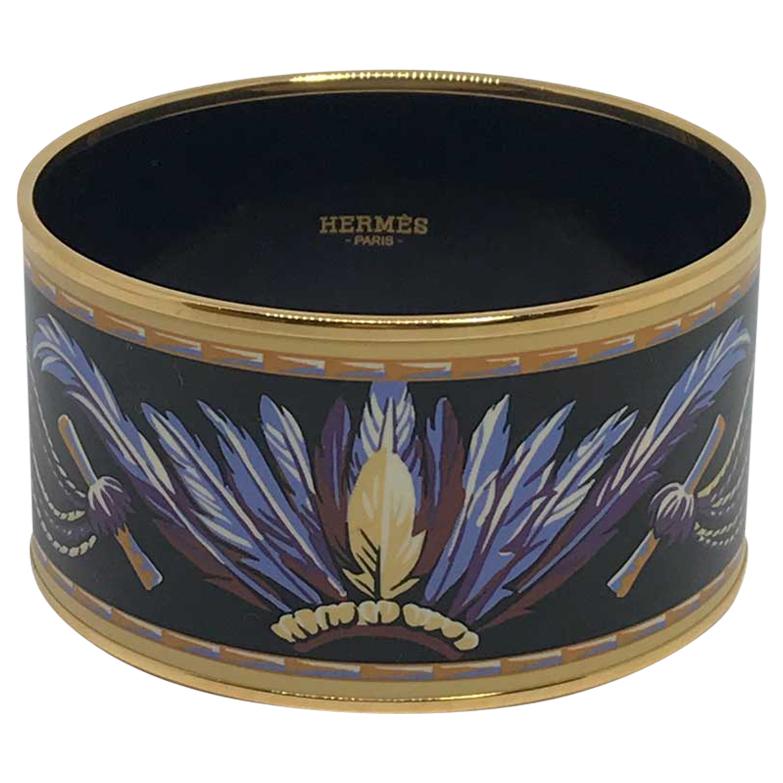 HERMES Brazil Enamel Cuff