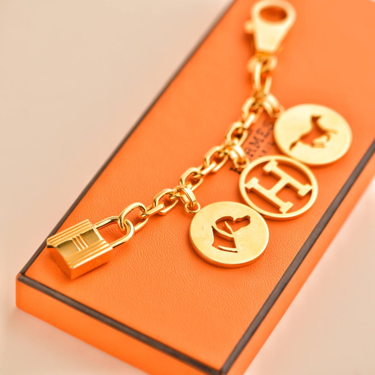 Hermès Breloque Olga Bag Charm Amulette Unisexe en vente