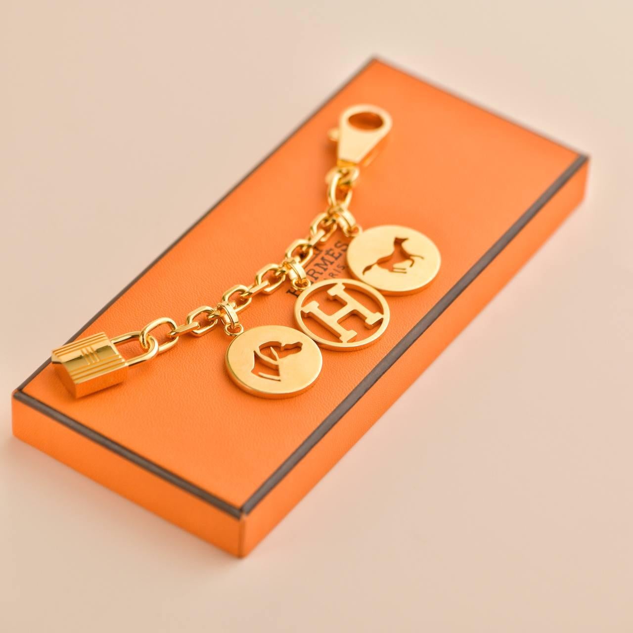 Hermès Breloque Olga Bag Charm Amulette en vente 1